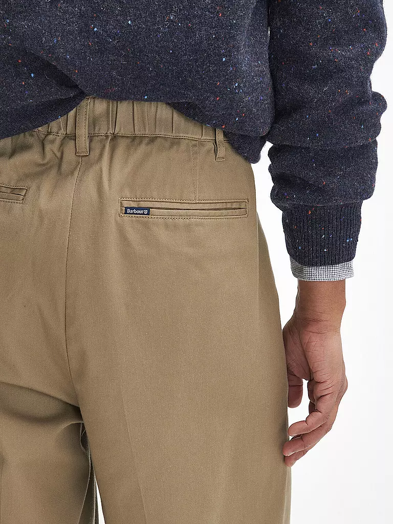 BARBOUR Hose RAITHWELL Relaxed Fit beige