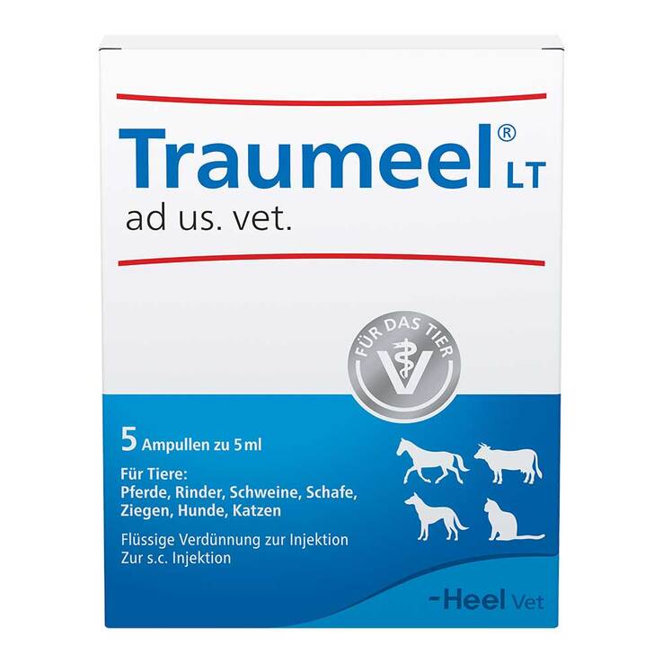 Traumeel LT Ampullen vet. (für Tiere), 5X5 ml