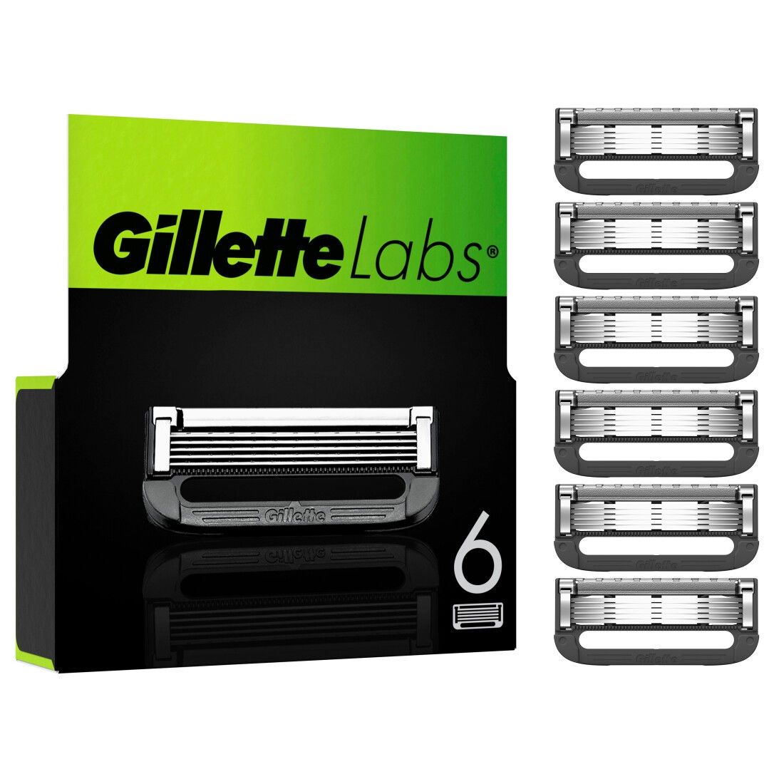 GilletteLabs Rasierklingen, 6 Ersatzklingen