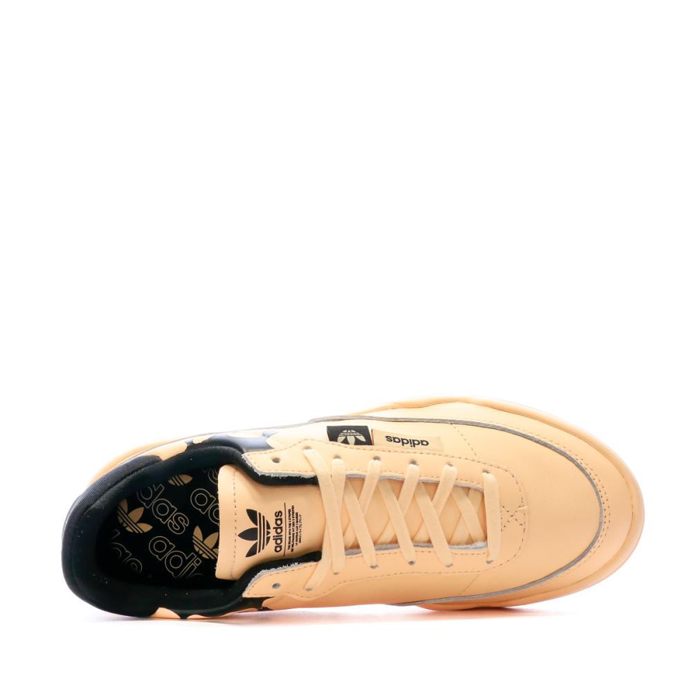 Adidas Baskets Orange Femme Adidas Her Court