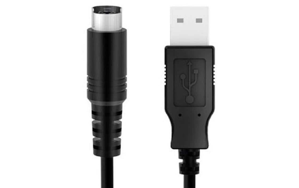 Kabel USB-Typ-A- zu Mini-DIN-Kabel 0.6 mUSB-Typ-A-auf-Mini-DIN-Kabel