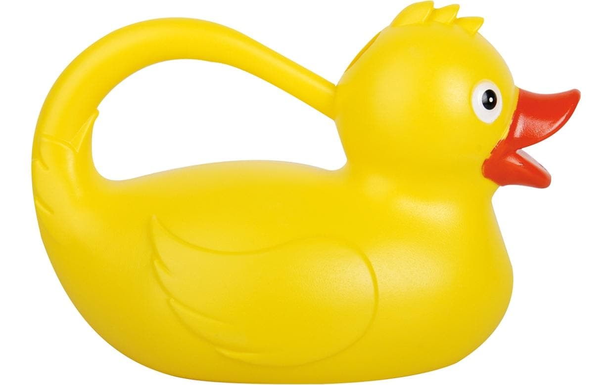 Giesskanne Ente 1.8 l, GelbGiesskanne in Badeente-Form