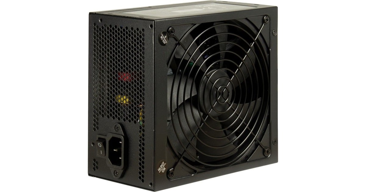 Inter-TechArgus GPS-600 600 watt voeding   (Zwart, 4x PCIe)