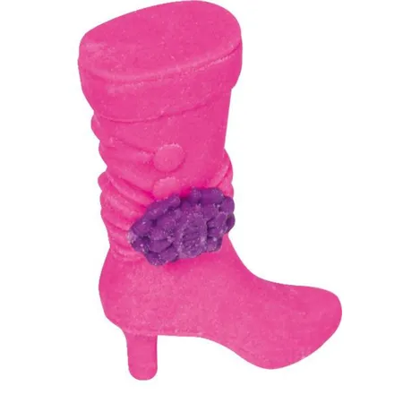 BRUNNEN Radiergummi Boots Fun Collection, pink und violett, 2 Stück