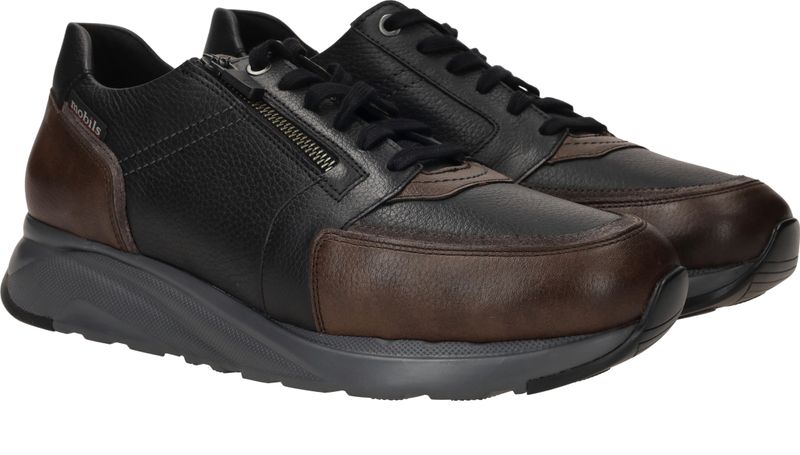 Mephisto Mobils Isaac Sneakers Zwart Heren