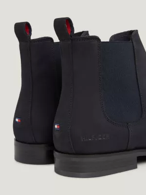 Botas Chelsea de couro nobuck