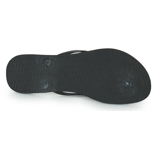 Havaianas - SLIM ORGANIC - Noir / Orange