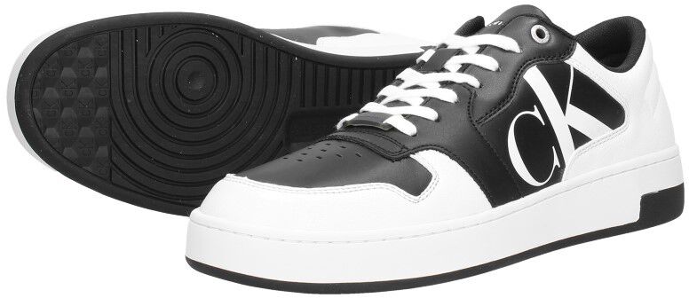 Calvin Klein Basket Cupsole Bold mono LTH zwart