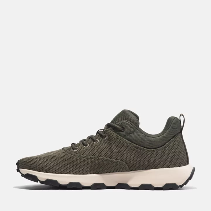 Basket Winsor Park pour homme en vert foncé