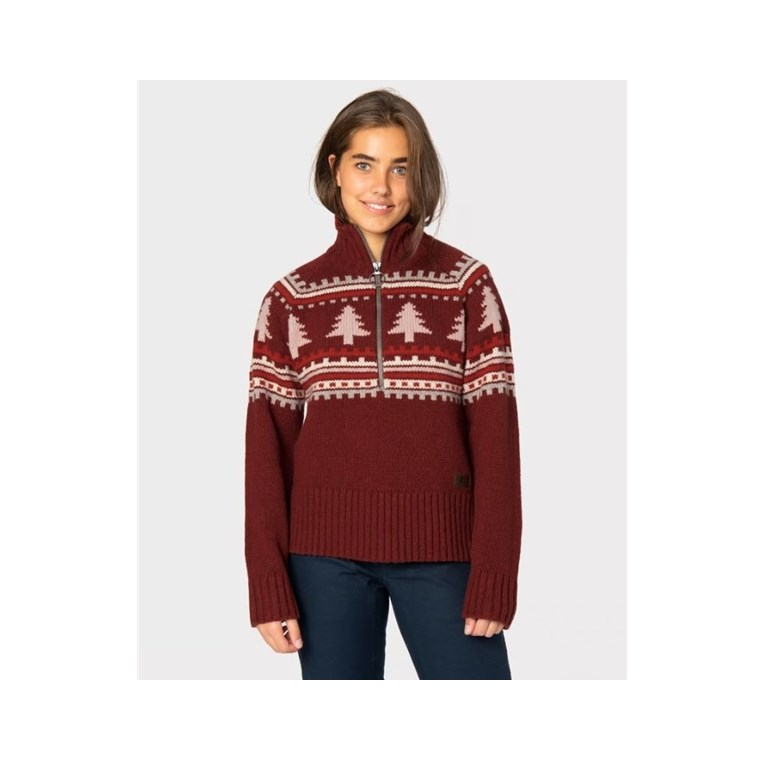 Elevenate W Davos Zip Knit