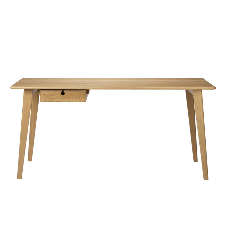 FDB Møbler - C67 Schreibtisch large, 156 x 60 cm, Eiche natur