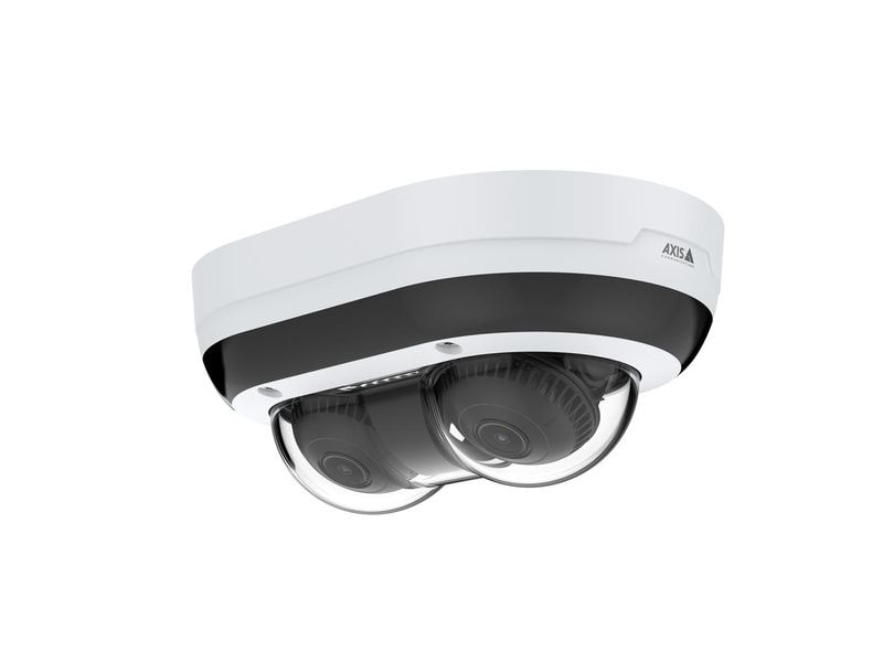 Axis Netzwerkkamera P4708-PLVE KI-gestützte 2x8 MP Dual-Sensor-Kamera mit 30 Bildern pro Sekunde