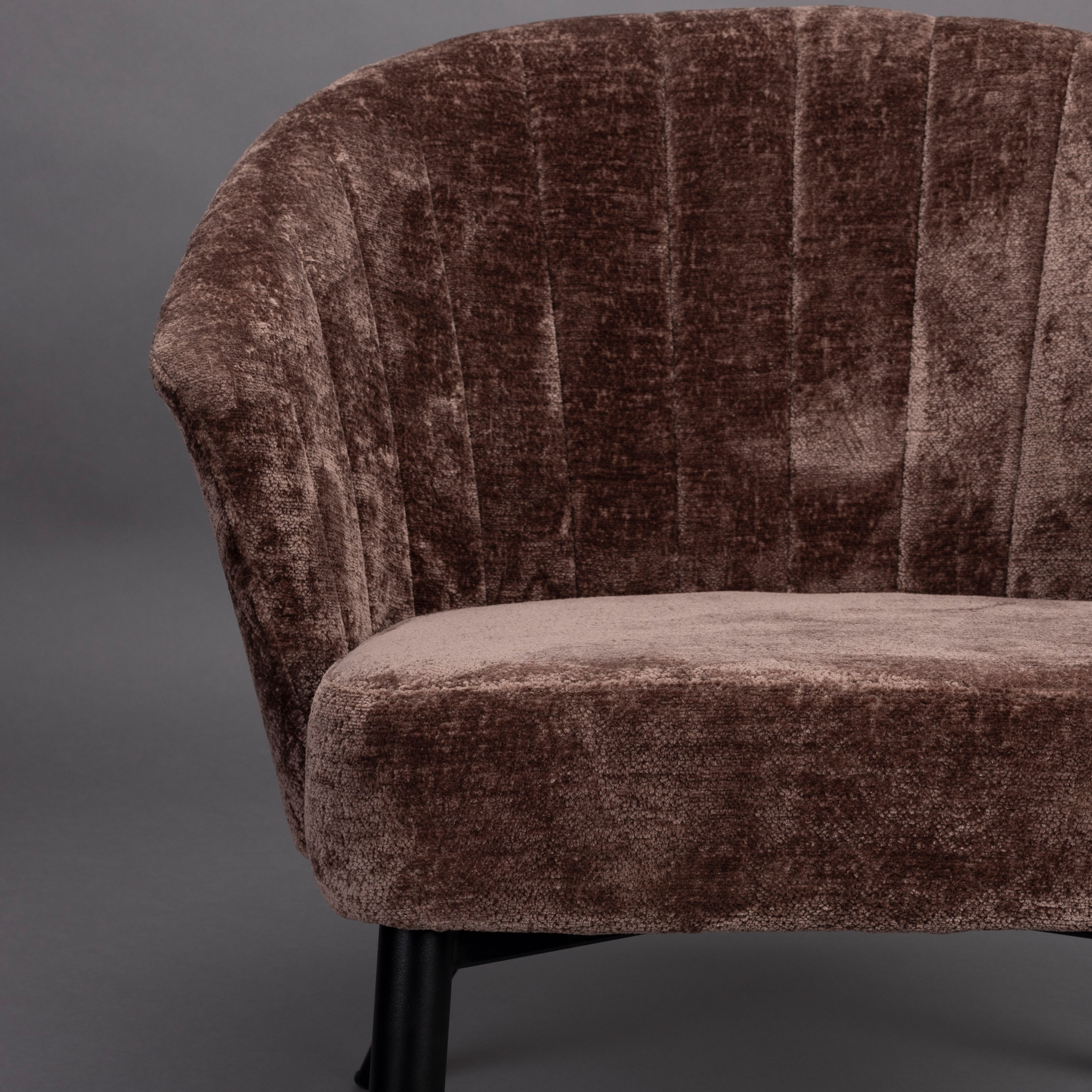 Dutchbone Georgia Fauteuil - Paars