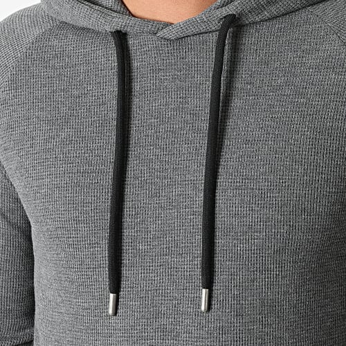 Sweat Capuche 1734 Gris Anthracite