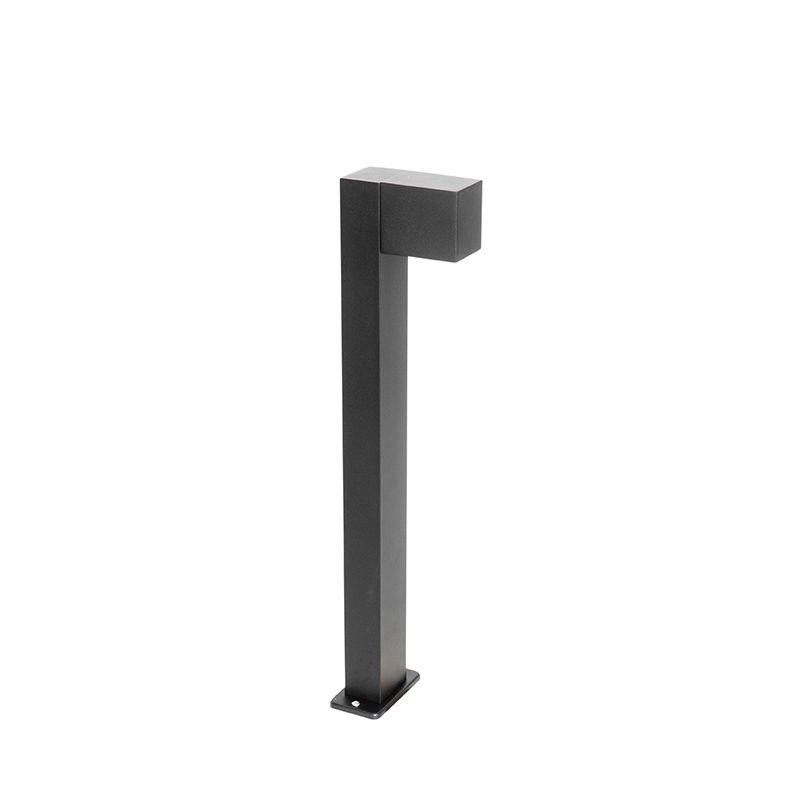 Buitenlamp zwart met grondpin en kabelmof 65cm IP44 - Baleno