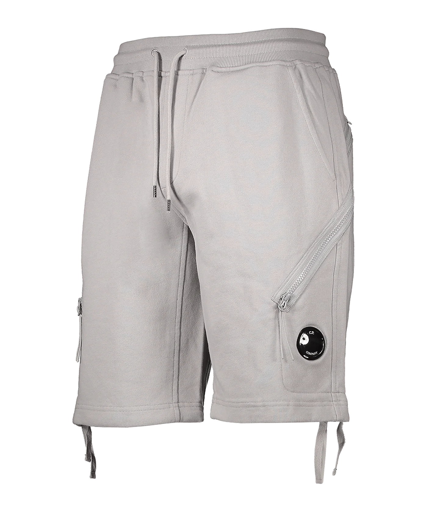 C.P. Company Bermuda Jogginghose Grau