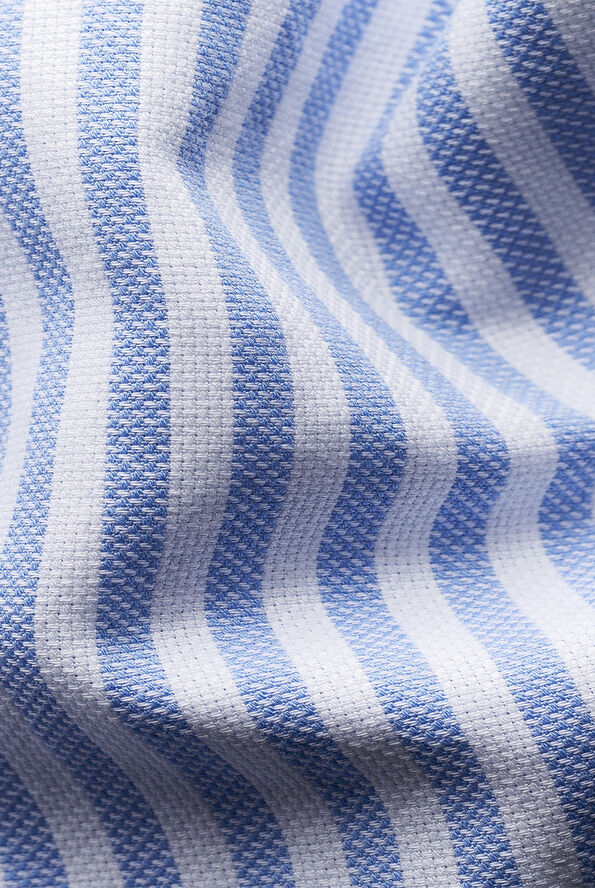 ETON Light Blue Striped Royal Oxford Shirt - Slim Fit Lyseblå strib