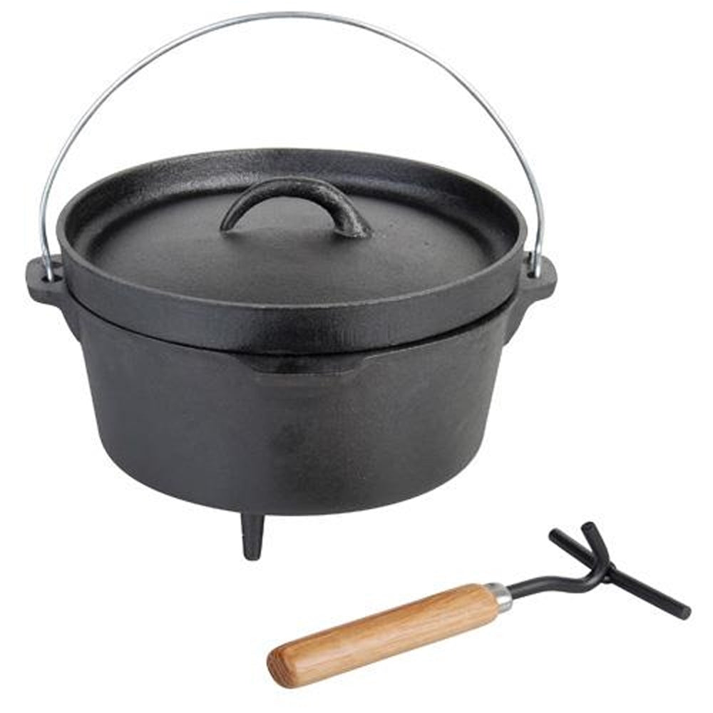 Dutch Oven 3,7L Kampvuurpot 10
