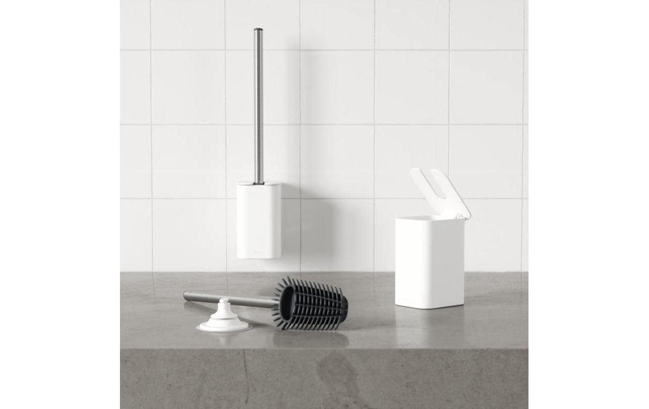 Toilettenbürste Flex Adhesive WeissWC-Bürstenhalter