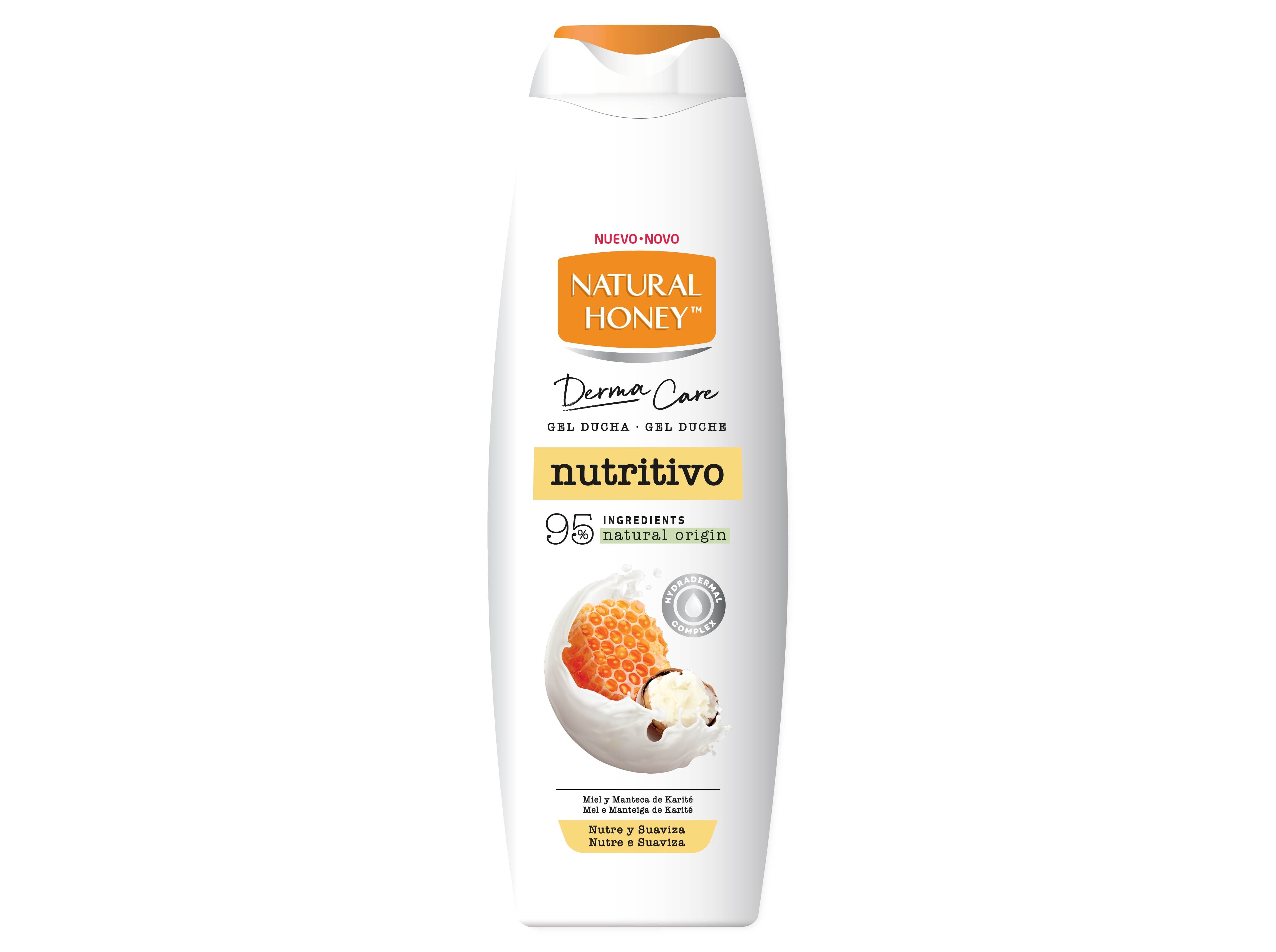 GEL BANHO NATURAL HONEY DERMA CARE NUTRITIVO 650 ML