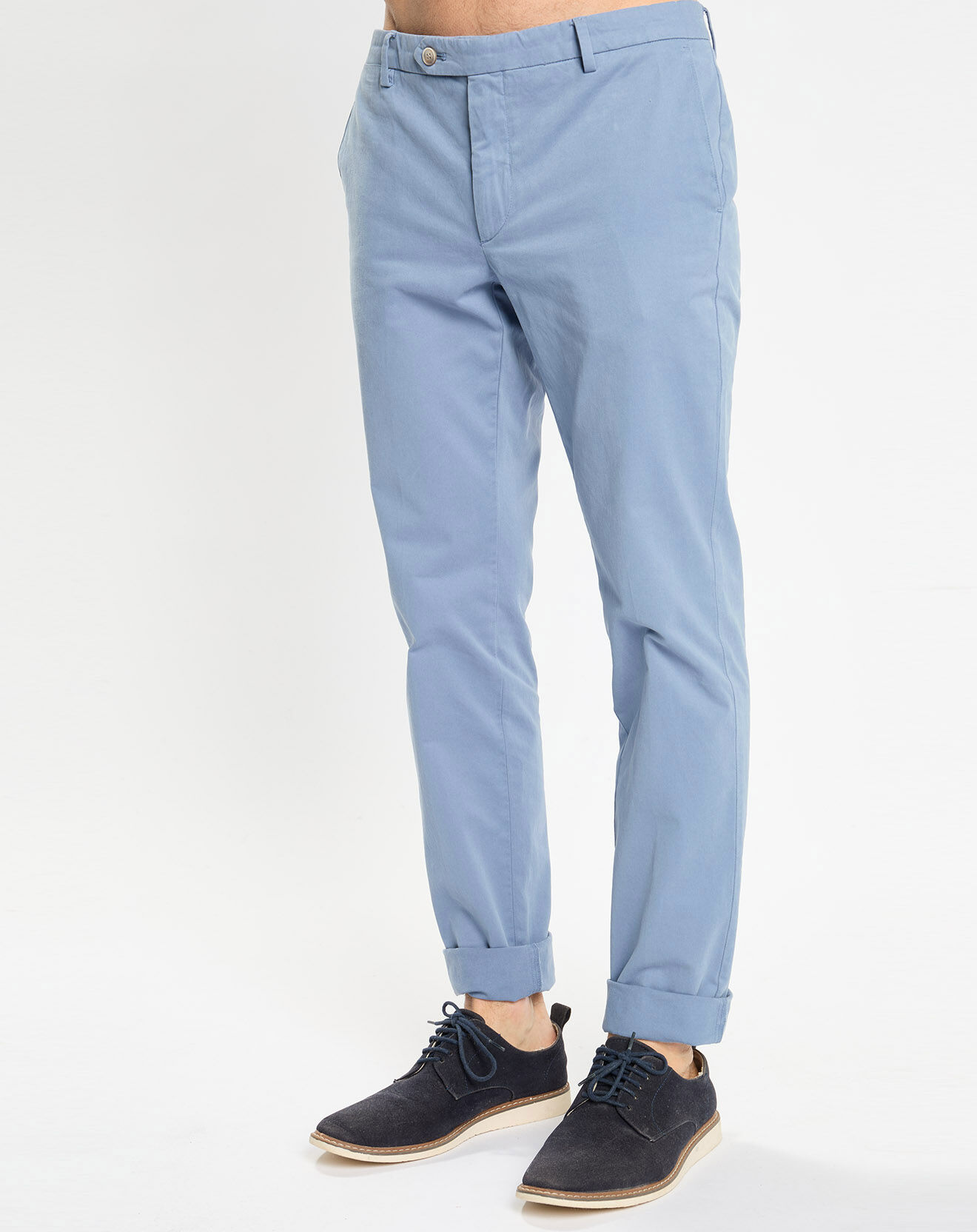 Hackett London Pantalon chino Slim Fit Kensignton bleu clair