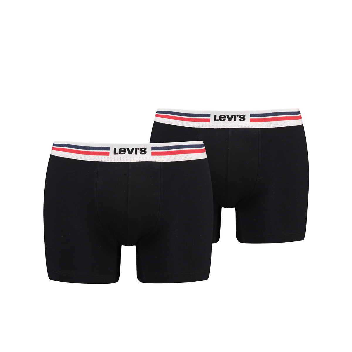 Conjunto de 2 cuecas boxer lisas da Levi's