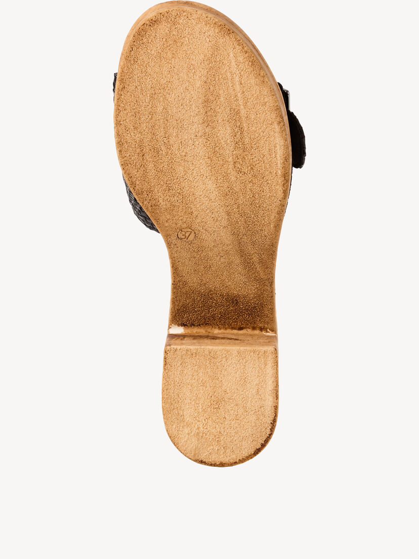 Slipper - zwart