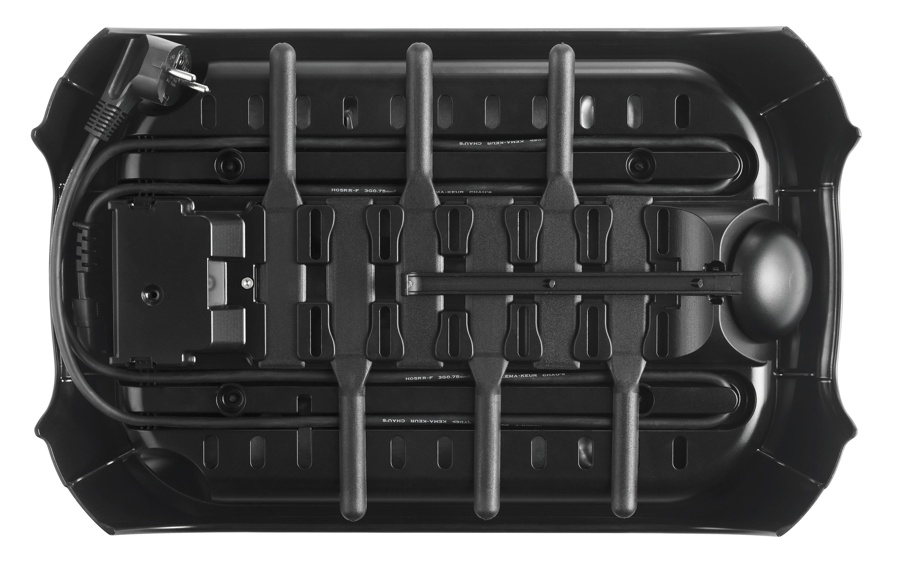 Wok 2in1 Crêpe für 6 Personen2-in-1-Herd mit 6 Crèpe-Platten und 6 Wok-Pfännchen