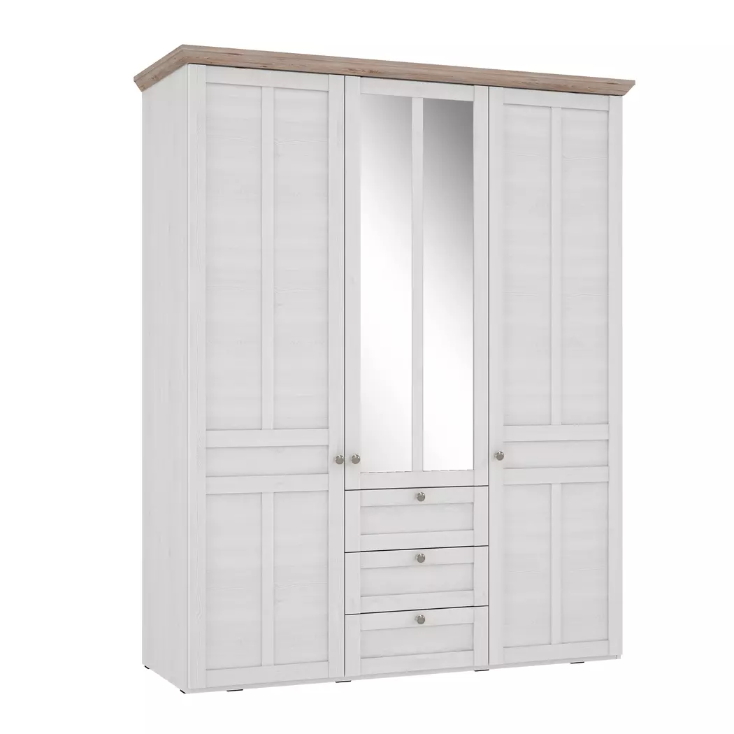 Kleiderschrank Iloppa SZ 155 x 193 cm