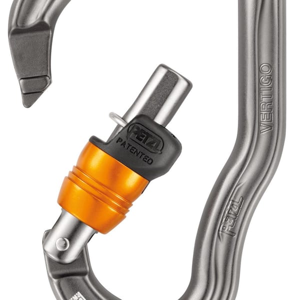 Mousqueton escalade PETZL VERTIGO WIRE-LOCK