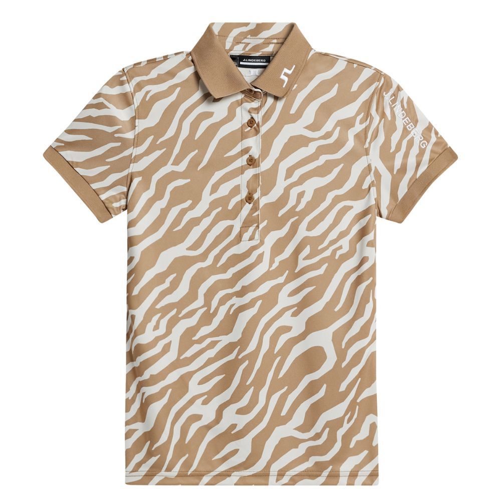 Tour Tech Print Pique Dame Tour Tigers Eye