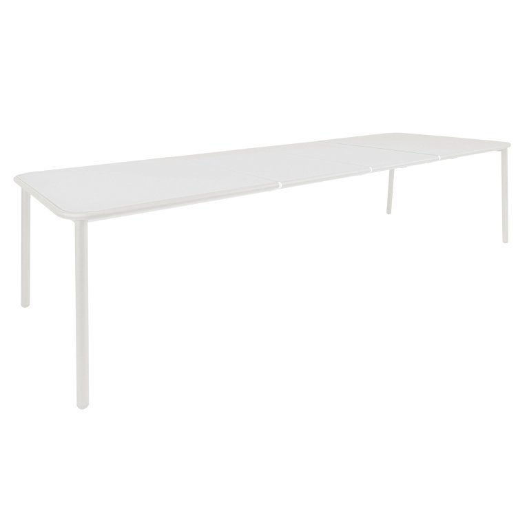 Emu Yard Extensible Table Aluminium tuintafel 160-270x98 Mat Wit