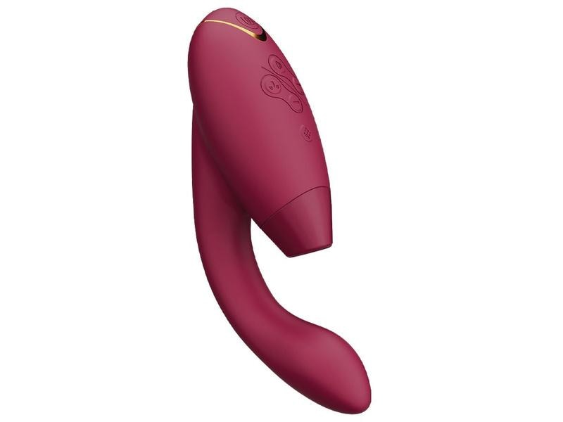 Womanizer Vibrator Womanizer DUO 2 bordeaux Sextoy für die Klitoris- und G-Punkt-Stimulation