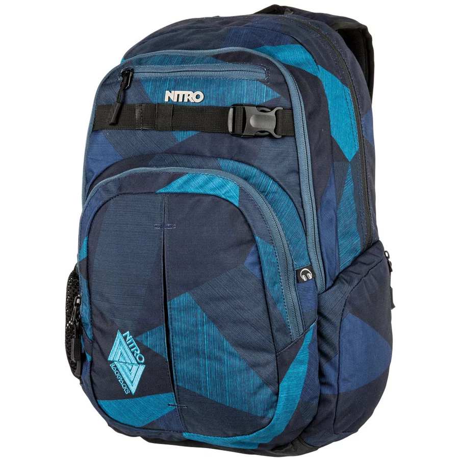 Nitro Chase - Laptoprucksack 17 51 cm fragments blue