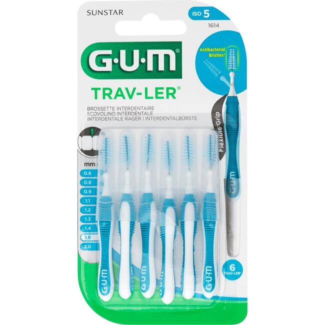 GUM Trav-Ler Blauw 1,6 MM