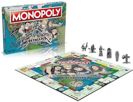 Winning Moves - MONOPOLY METALLICA - Bordspel - Franse versie - 2 tot 6 spelers