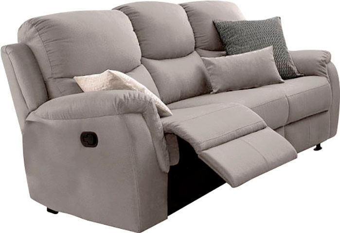 ATLANTIC home collection 3-Sitzer »Diana« mit Relaxfunktion und Federkern, hohe Belastbarkeit