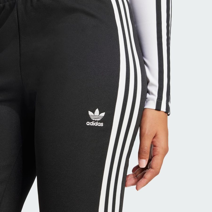 Adidas Original Pantalon de survêtement évasé 3 bandes Adicolor