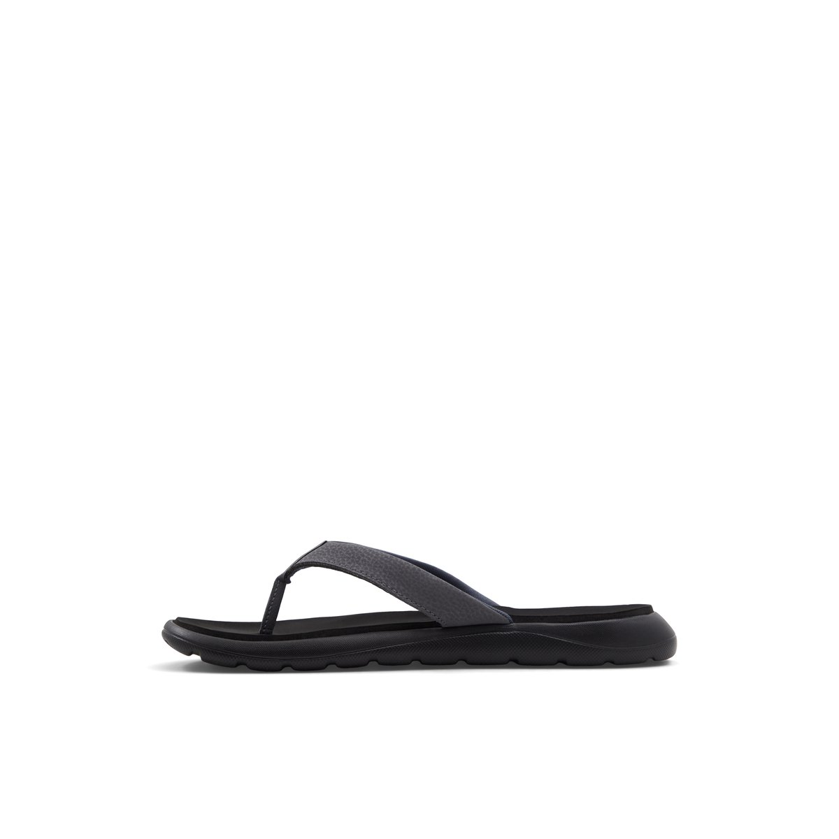 ADIDAS-Comfort_flip-Tongs sandales - Talon plat - Noir/Noir