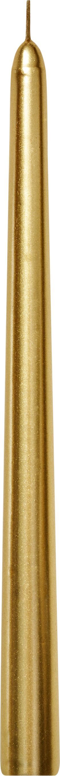 NURI Stabkerzen - Gold / H: 25.0 cm