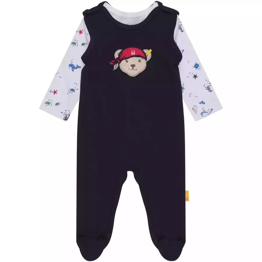 Steiff Strampler Set Steiff Navy