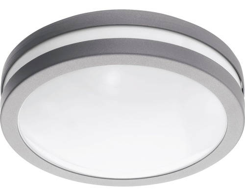 LED buitenwandlamp 14W 1400 lm 3000 KH 26 cm zilver/wit