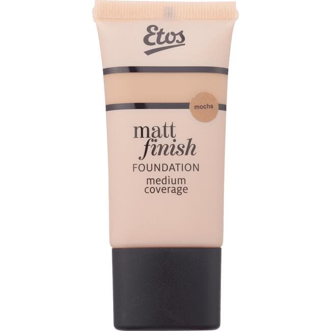 Etos Matt Finish Foundation - Mocha