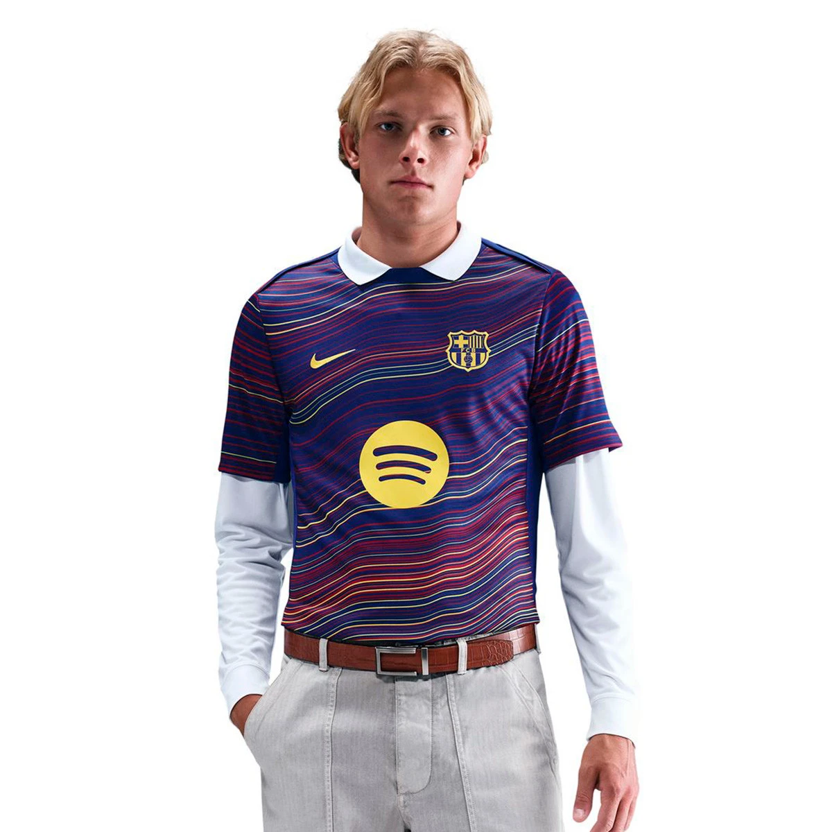 Camisola Nike FC Barcelona Pre-Match 2025-2026