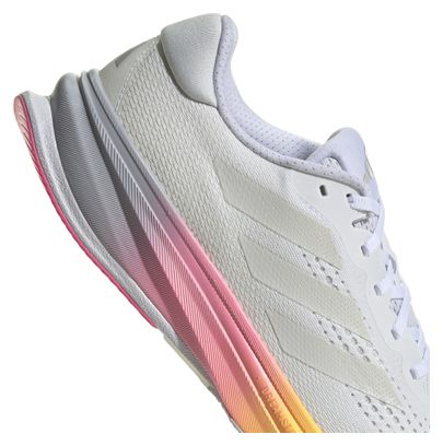 Chaussures Running adidas Supernova Rise Blanc/Rose/Orange Homme