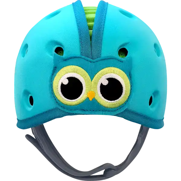 SafeheadBABY Babyhelm Eule, blau-grün