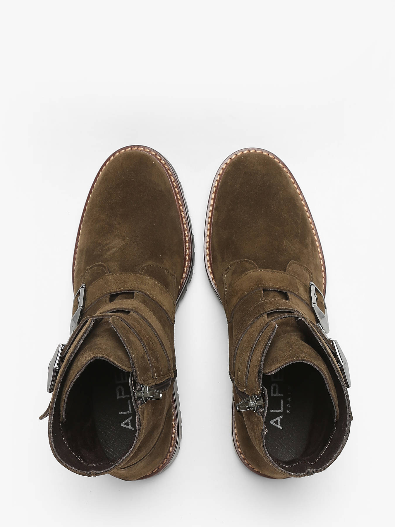 Bottines Militare en cuir ALPE