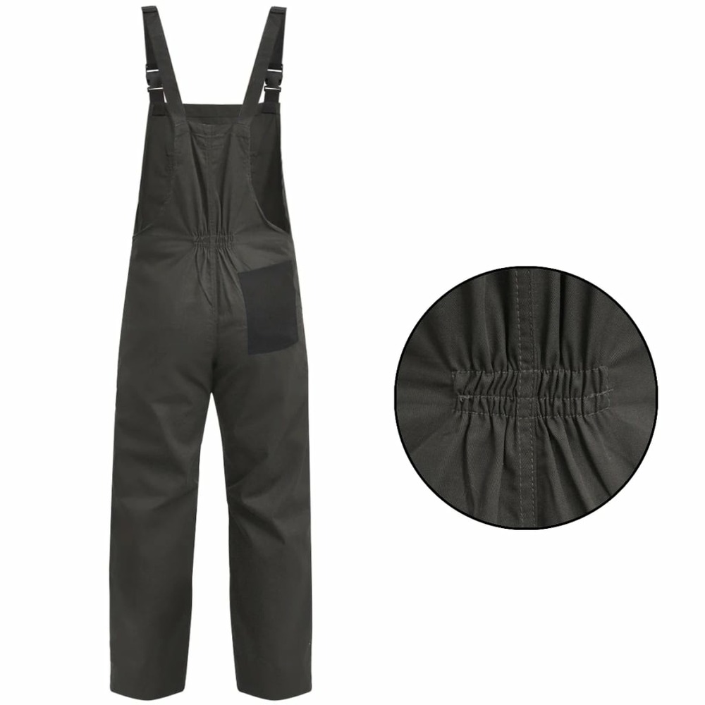 Salopette pour hommes taille xl gris