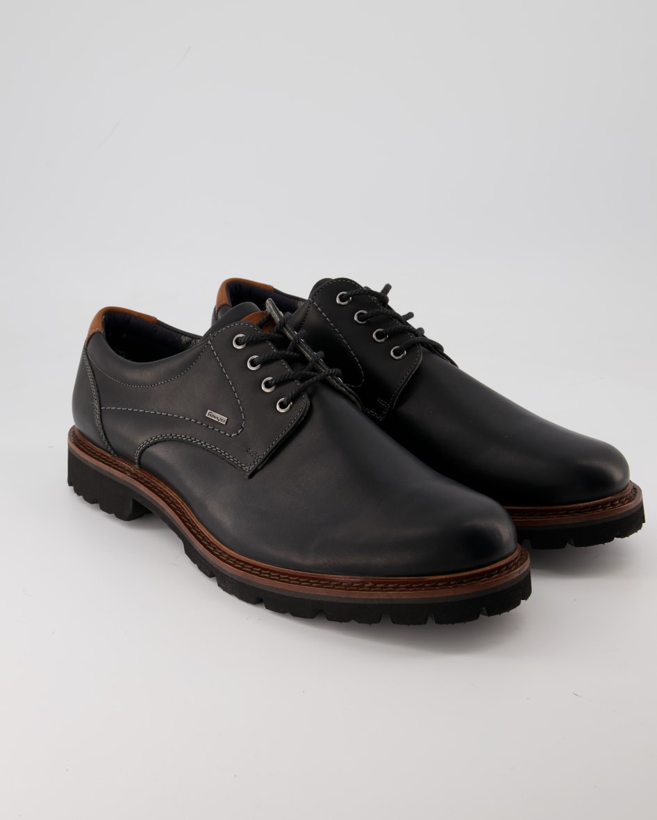 Sioux Adalrik-703-Tex-H Schnürschuhe in Schwarz