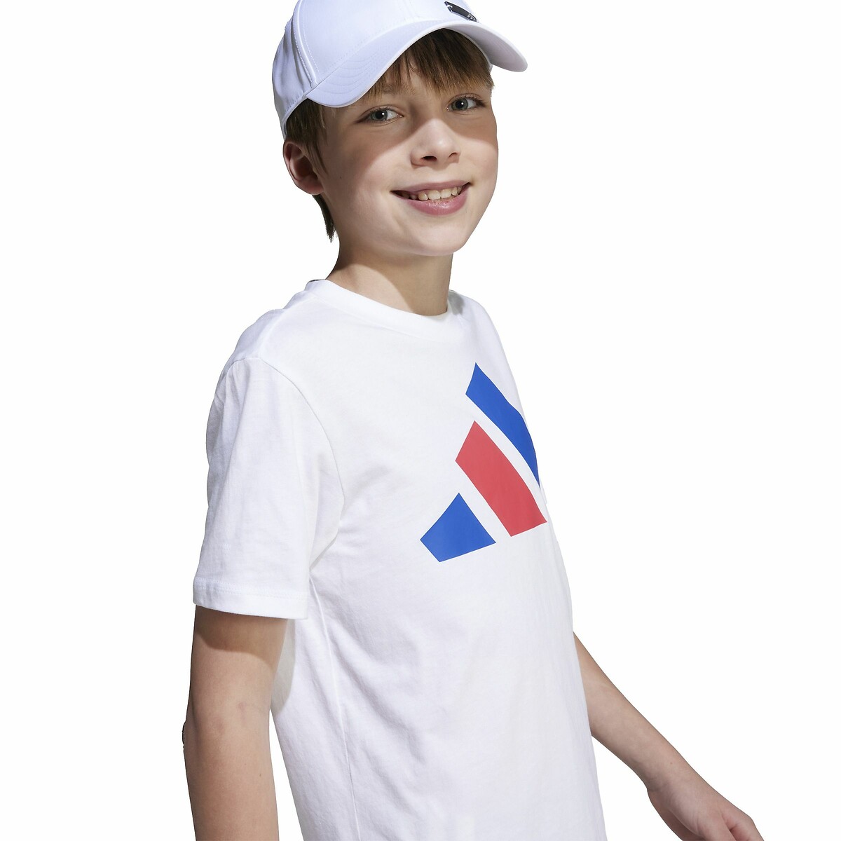 ADIDAS ROUPAS ESPORTIVAS<br>Camiseta de manga curta em algodão